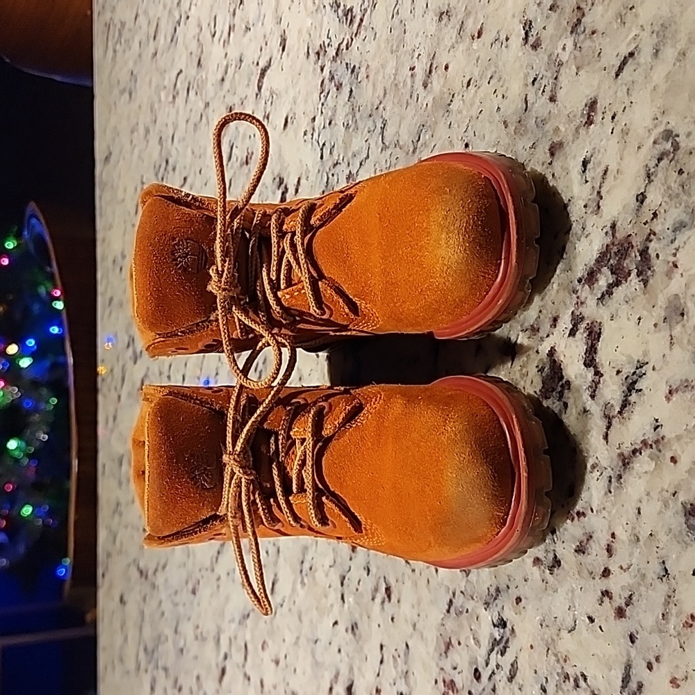 Timberland Little Boys Suede Noots High Top 10.5